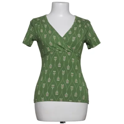 Top (Green) from Blutsgeschwister Cotton, Elastane, Modal