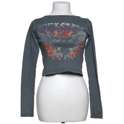 Långärmad t-shirt (Grå) från Urban Outfitters Ekologisk bomull