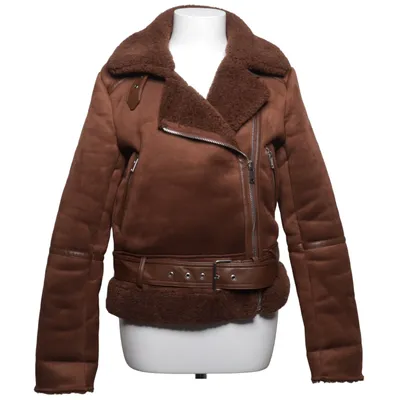 Shearlingjacka (Brun) från Stradivarius Polyester