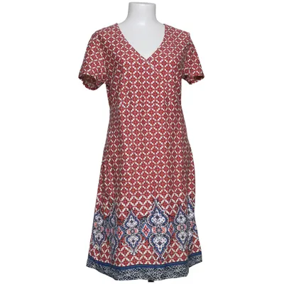 Jurk (Rood, Blauw, Wit, Meerkleurig) van Boysen's Katoen, Elastaan