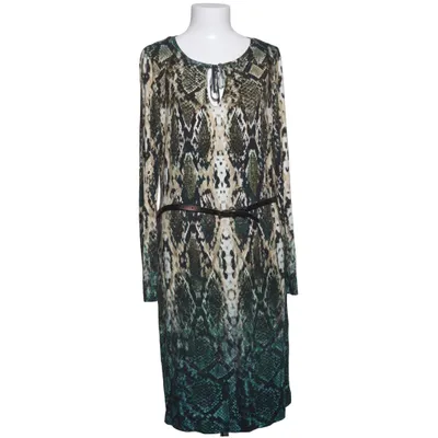 Dress (Green, Brown, Beige) from Claudia Sträter Elastane, Modal, Polyamide, Viscose