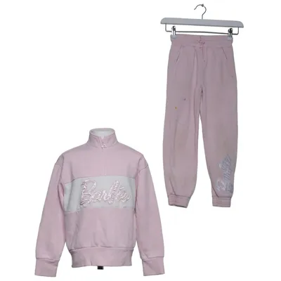 Loungewear (Pink, White) from Barbie Cotton, Polyester