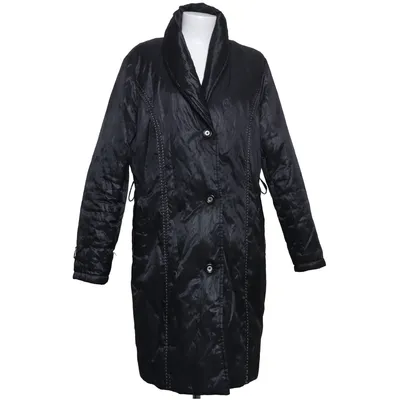 Vinterfrakke (Sort) fra Frandsen Akryl, Bomuld, Metallfiber, Polyester, Polyurethan