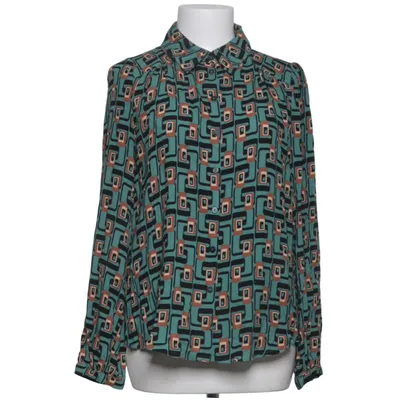 Bluse (Grøn, Sort, Brun) fra King Louie Viscose
