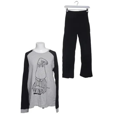 Pyjamas (Svart, Grå) från Moomin by Martinex Bomull