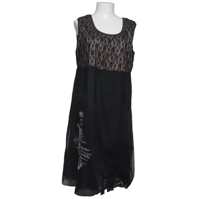 Dress (Black, Beige, Multicolored) from Sheego Trend Polyamide, Polyester