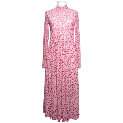 Maxikjole (Mesh LS Midi Dress) fra NA-KD Elastan, Polyester