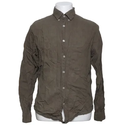 Shirt (Groen) van Dressmann Linnen
