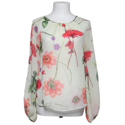 Blouse (Beige, Multicolore) de Warehouse Soie