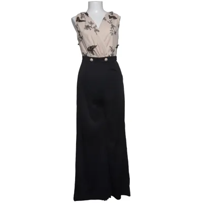 Jumpsuit (Black, Beige) from Retro Stage Polyester