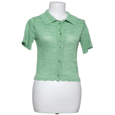 Cardigan (Green) from Acne Studios Cotton, Linen, Polyester