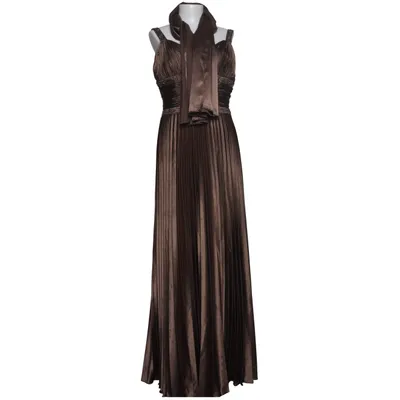 Avondjurk (Bruin) van Party Line Polyester
