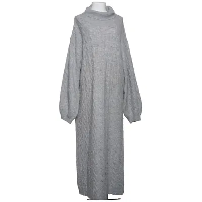 Poloklänning (Grå) från Samsa Collection Akryl, Elastan, Polyester