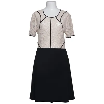 Kjole (Sort, Beige) fra Fall Winter Spring Summer Polyamid, Polyester, Viscose