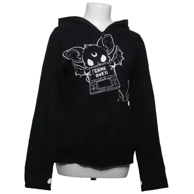 Hoodie (Black, White) from Heartless Cotton, Polyester
