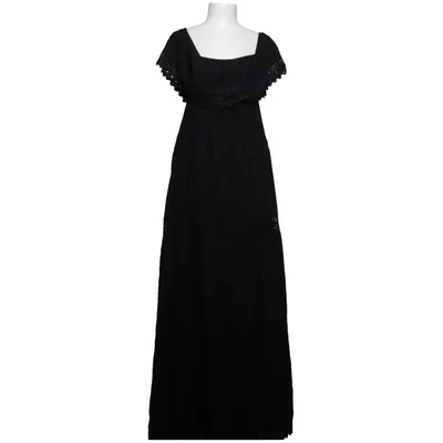 Maxikjole (Sort) fra Flam Mode Polyester, Viscose