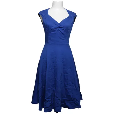 Dress (Blue) from Pinup Couture Cotton, Elastane
