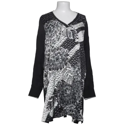 Tunic (Black, White) from Selection by Ulla Popken Viscose