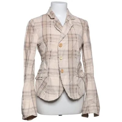 Blazer (Beige, Brun) fra Marithé + François Girbaud Bomuld