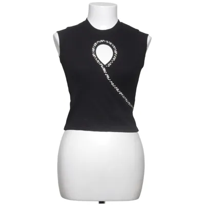 Topp (Svart) från Sandro Bomull, Elastan