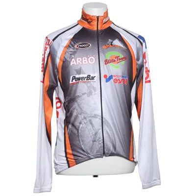 Cykeltröja (Vit, Orange, Flerfärgad) från Froggy Polyester