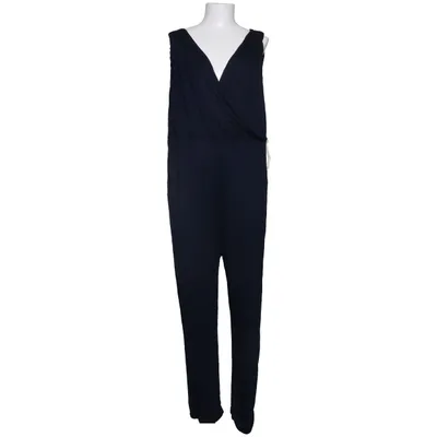 Jumpsuit (Blauw) van Velour Viscose