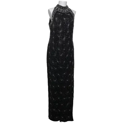 Aftenkjole (Sort) fra Papèll Boutique Polyester, Silke