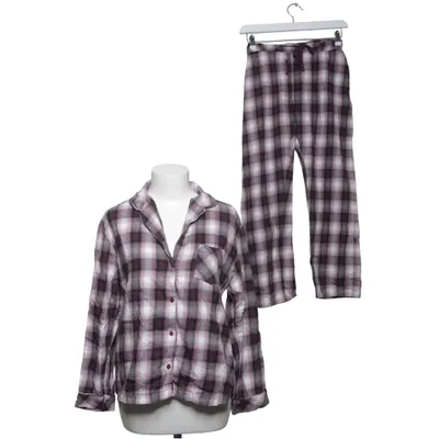 Pyjamas (Lila, Vit, Svart) från Damella Bomull