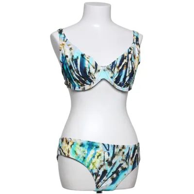 Bikini (Bleu, Jaune, Blanc, Vert) de Naturana Élasthane, Polyamide, Polyester