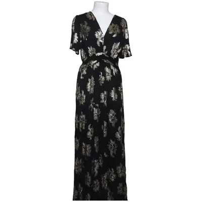 Maxi jurk (Zwart, Goud) van Lolive Verte Viscose