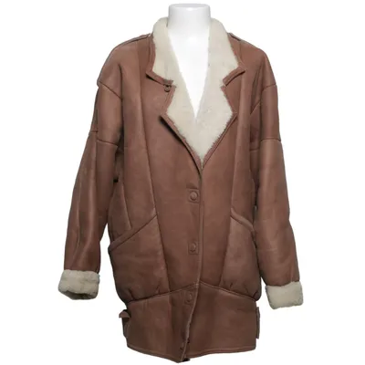 Shearling jacket (Brown, Beige) from Latif