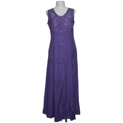 Robe longue (Violet) de Classic Woman Coton, Lin, Viscose