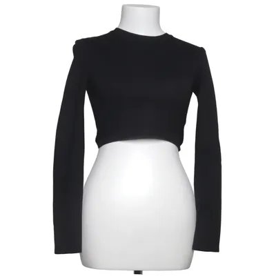 Crop top (Black) from Chloé B x NA-KD Elastane, Polyamide, Viscose
