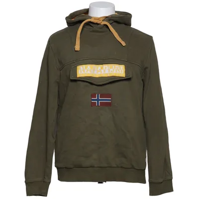 Hættetrøje (Grøn) fra Napapijri Bomuld, Elastan, Polyester