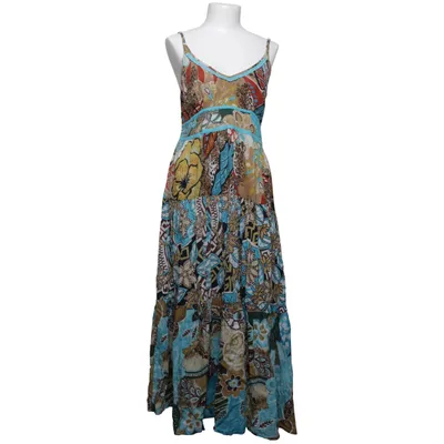 Maxi dress (Blue, Brown, Multicolored) from Nostalgia Cotton