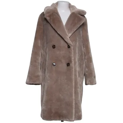 Jas (Beige) van Hallhuber Donna Elastaan, Gerecycled polyester