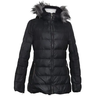 Winterjacke (Schwarz) von Benetton Daune, Polyamid, Polyester