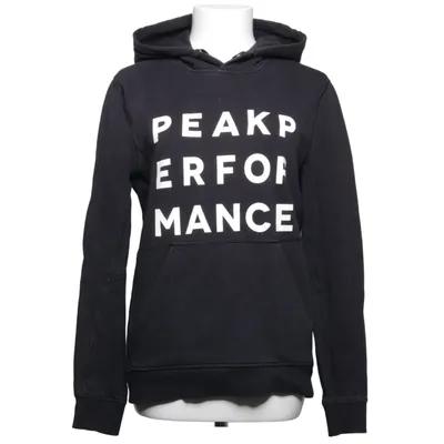 Sweat à capuche (Noir) de Peak Performance Coton, Polyester