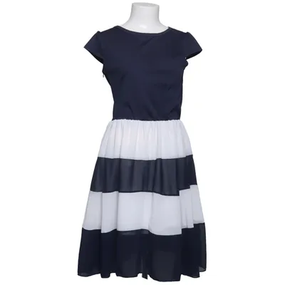 Klänning (Blå, Vit) från L.B.C. Elastan, Polyester