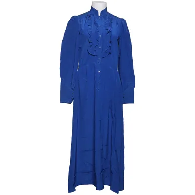 Robe chemise (Bleu) de Lange Soie