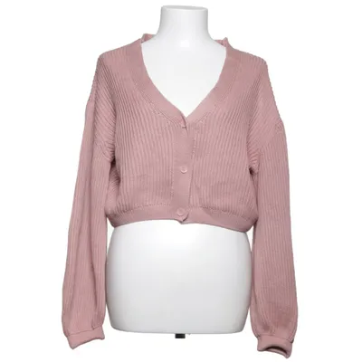 Cardigan (Pink) fra NA-KD Akryl, Bomuld