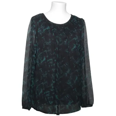 Blus (Svart, Grön) från Geena Polyester