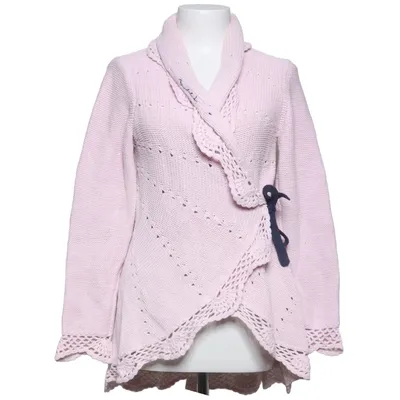 Wrap cardigan (Pink) from Bondelid Acrylic, Cotton