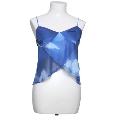 Tanktop (Blå, Hvid) fra Pull & Bear
