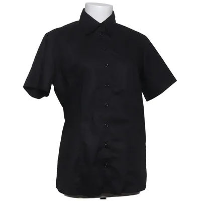 Chemise à manches courtes (Noir) de Greiff Coton, Élasthane, Polyester