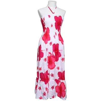 Maxi dress (White, Pink) from NightMare