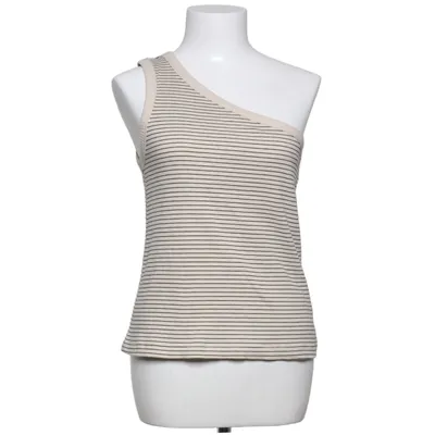 Linne (Beige, Svart) från H&M Bomull, Elastan