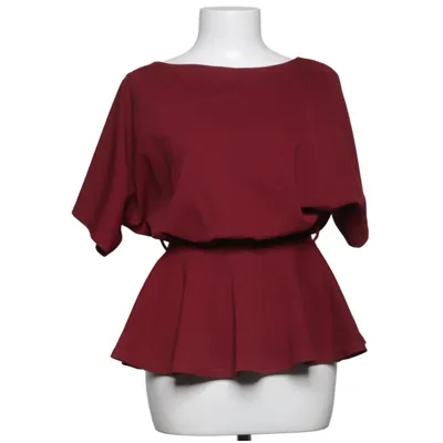 Peplumtopp (Röd) från New Look Elastan, Polyester