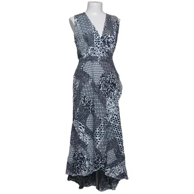 Wrap dress (Blue, White) from Body Needs Modal