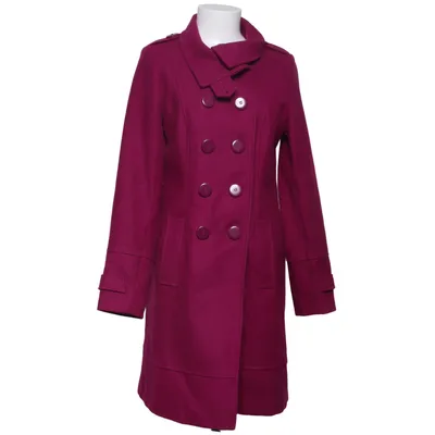 Coat (Purple) from 3 Suisses Collection Polyester, Wool